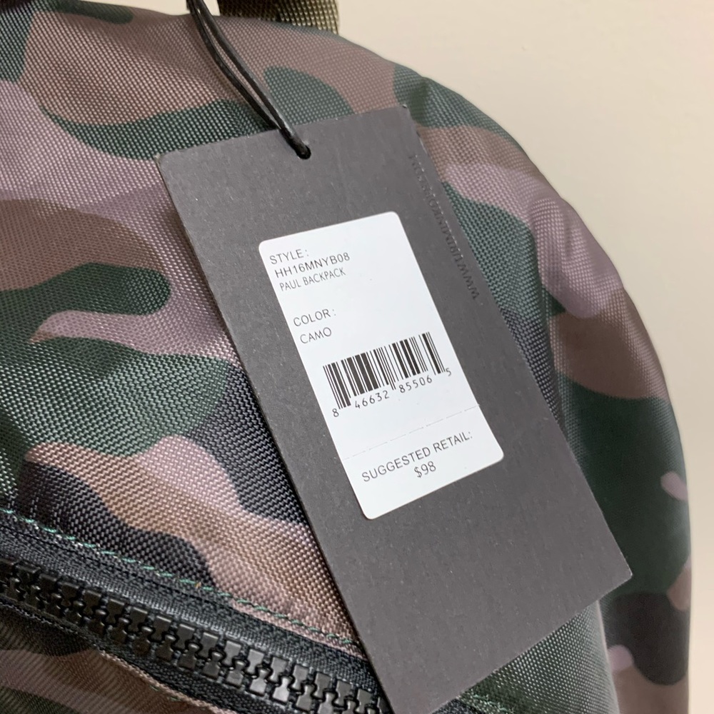 Camo Nylon Backpack - Picture 6 of 6